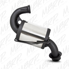 MBRP Exhaust 1097526 Trail Muffler. Slip-on Design. Packed Muffler.