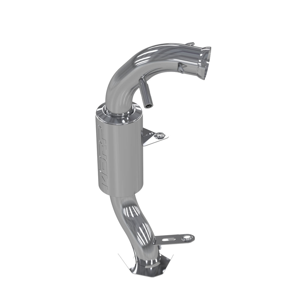 MBRP Exhaust 1390109 Race Muffler. Slip-on Design. Packed Muffler.