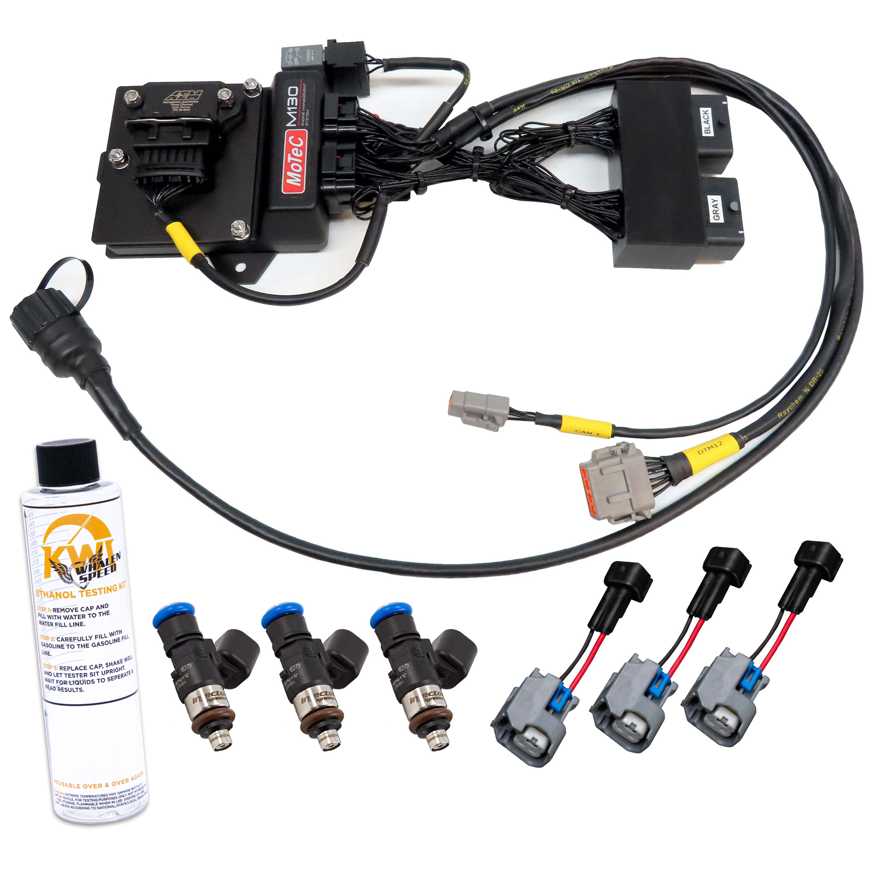WSRD Motec M130 Big Injector Package ; 2021-2024 Can-Am X3 Turbo RR Models