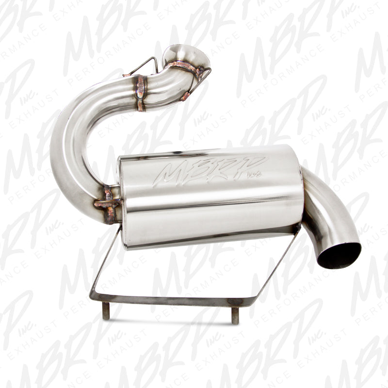 MBRP Exhaust 2220210 Standard Muffler. Slip-on Design. Packed Muffler.