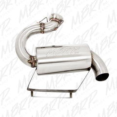MBRP Exhaust 2220210 Standard Muffler. Slip-on Design. Packed Muffler.