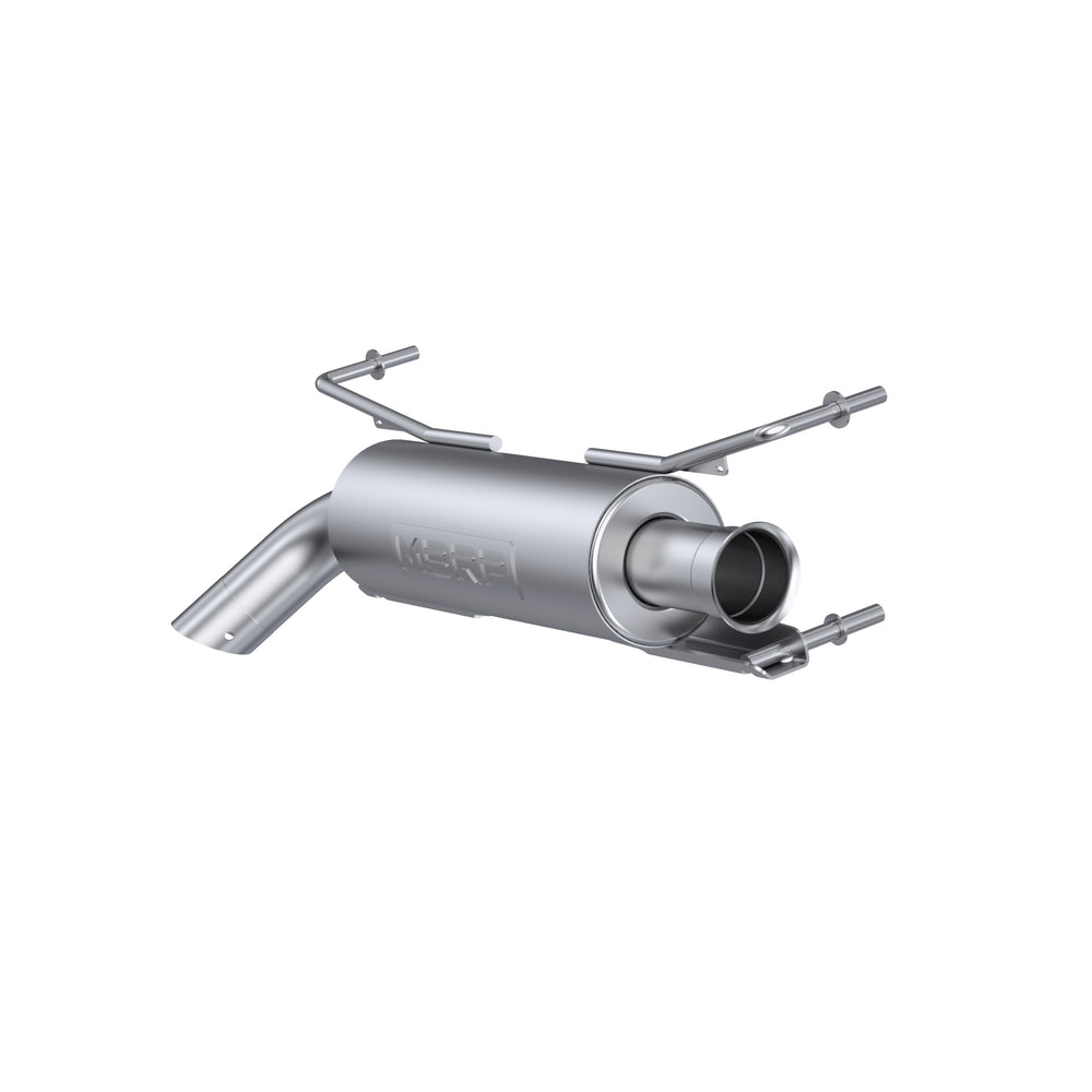 Polaris 5-Inch Slip-on Muffler with Catalytic Converter.