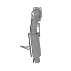 MBRP Exhaust 33602210 Race Muffler. Slip-on Design. Packed Muffler.