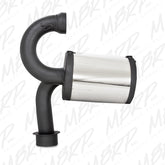 MBRP Exhaust 4025306 Trail Muffler. Slip-on Design. Packed Muffler.