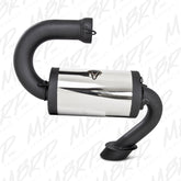 MBRP Exhaust 4055210 Trail Muffler. Slip-on Design. Packed Muffler.