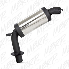 MBRP Exhaust 4060210 Race Muffler. Slip-on Design. Packed Muffler.