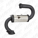 MBRP Exhaust 4090210 Race Muffler. Slip-on Design. Packed Muffler.