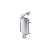 MBRP Exhaust 430Q106 Quiet Trail Muffler. Slip-on Design. Packed Muffler.