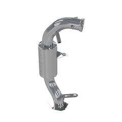 MBRP Exhaust 1390109 Race Muffler. Slip-on Design. Packed Muffler.