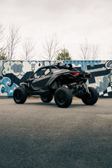 MBRP Black-Coated Rock Slider Kit