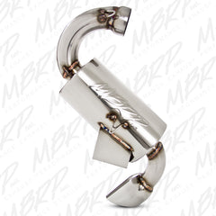 MBRP Exhaust 4200210 Standard Muffler. Slip-on Design. Packed Muffler. – Fits Polaris RMK / 800 IQ / 800 Dragon / 800 Dragon SP / 800 Dragon Swtichback / SwitchBack