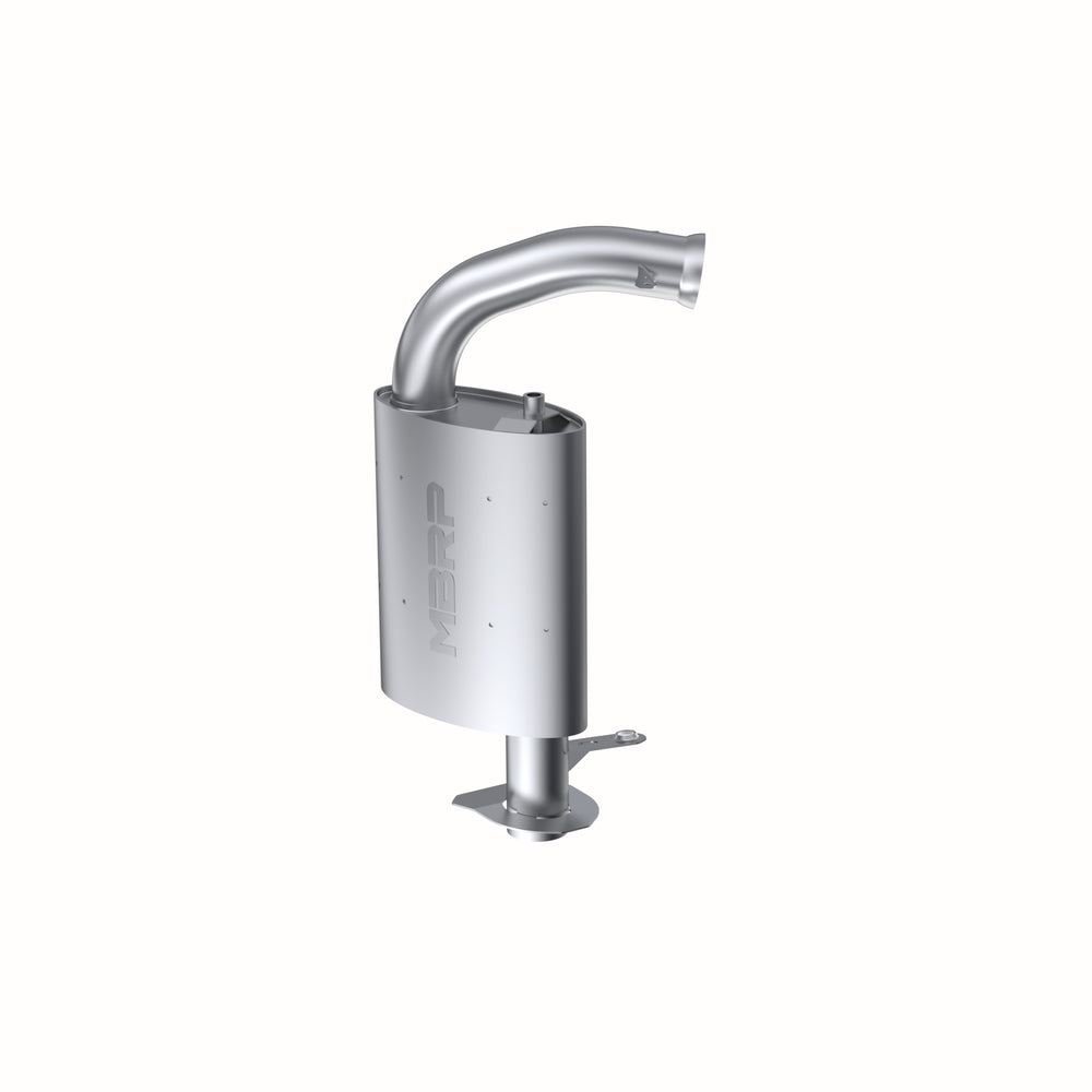 MBRP Powersports Snowmobile Quiet Trail Muffler