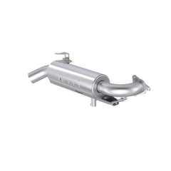 Polaris 5-Inch Slip-on Muffler with Catalytic Converter.