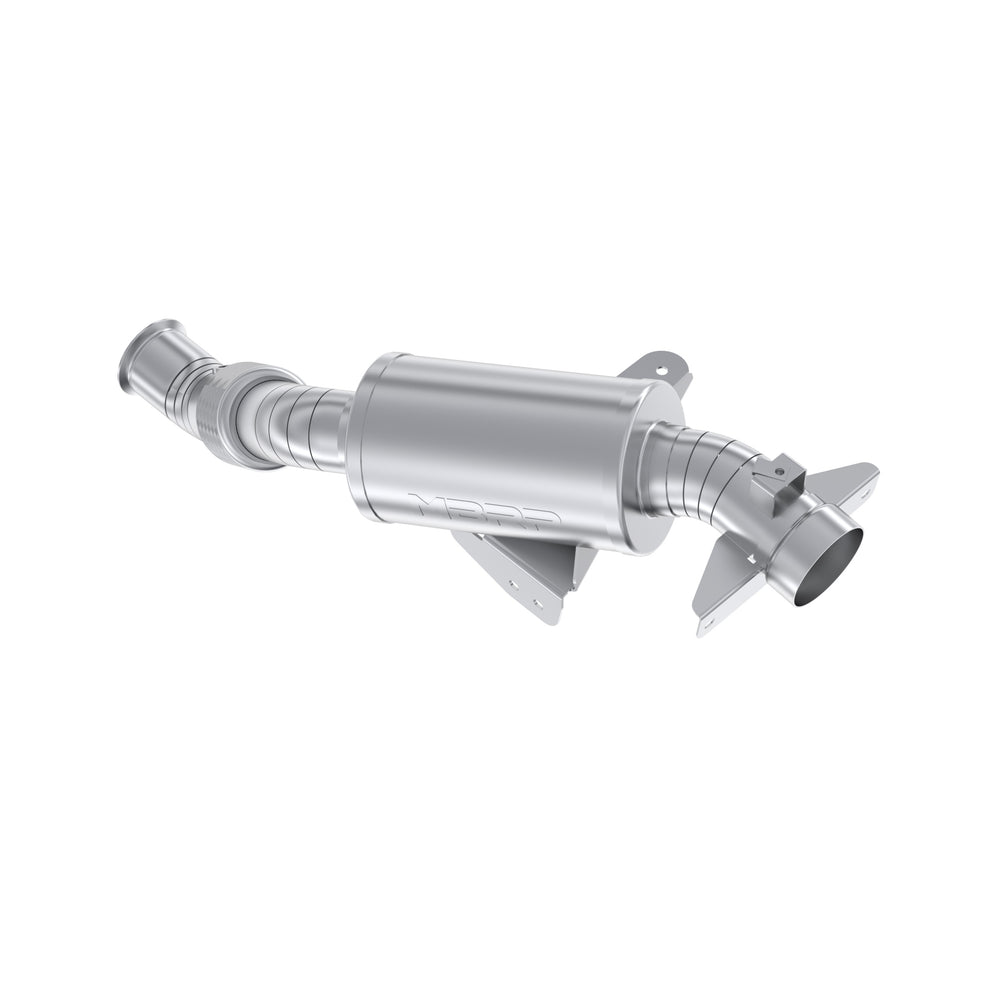 Can-Am Single Slip-on Muffler, Quiet