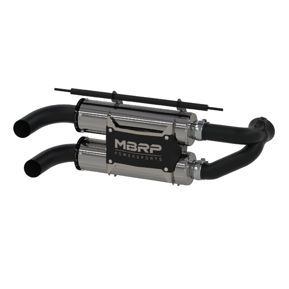MBRP Exhaust AT-9515PT Performance Muffler. Spark Arrestors Included.