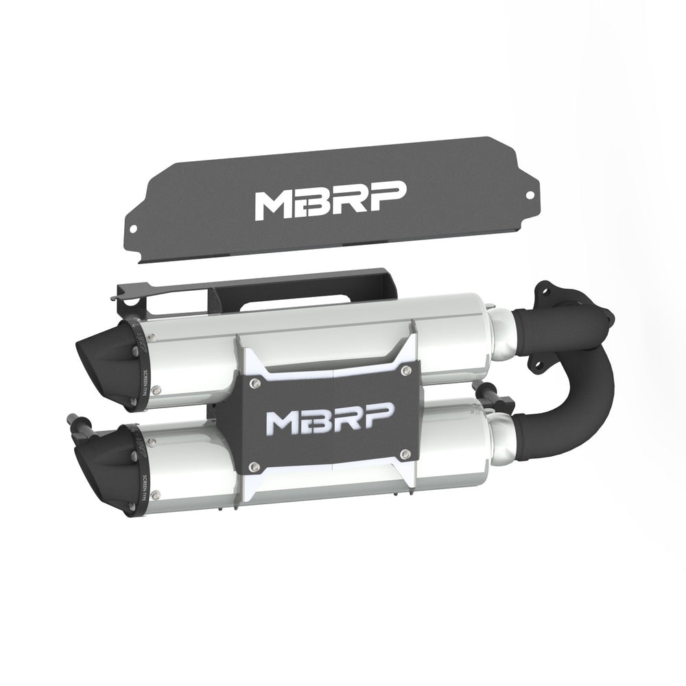 MBRP Exhaust AT-9524PT Spark Arrestors Included. REPACK KIT PT-0016PK sold separately.