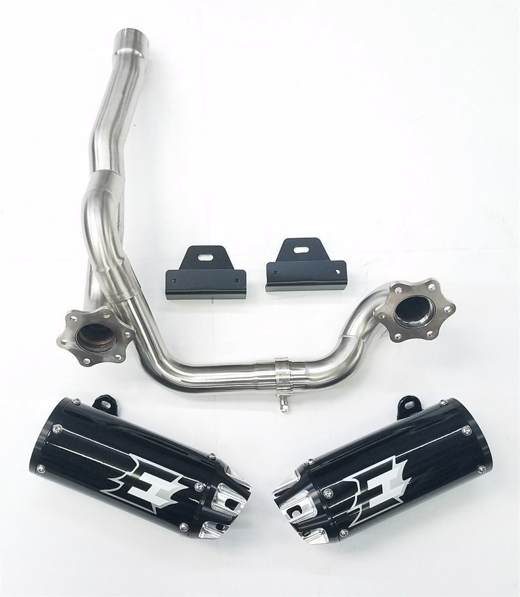 Empire industries Dual slip on exhaust for 12+ CAN-AM Outlander