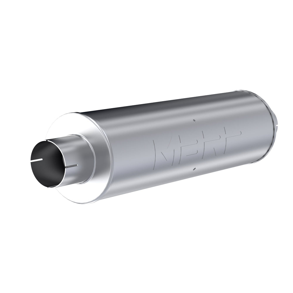 MBRP Exhaust 3in. ID inlet/outlet; 26in. Single Muffler; Mild Tone; T409