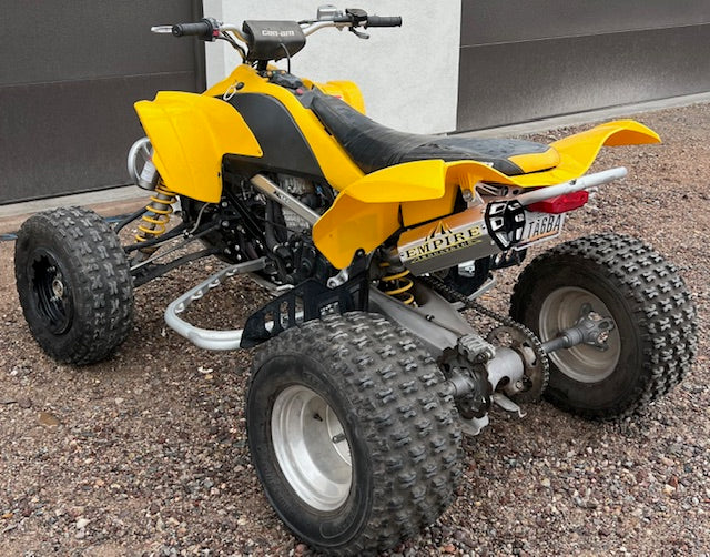 Empire Industries Gen 2 CAN-AM DS 450 Full Exhaust System with 16 inch Silencer