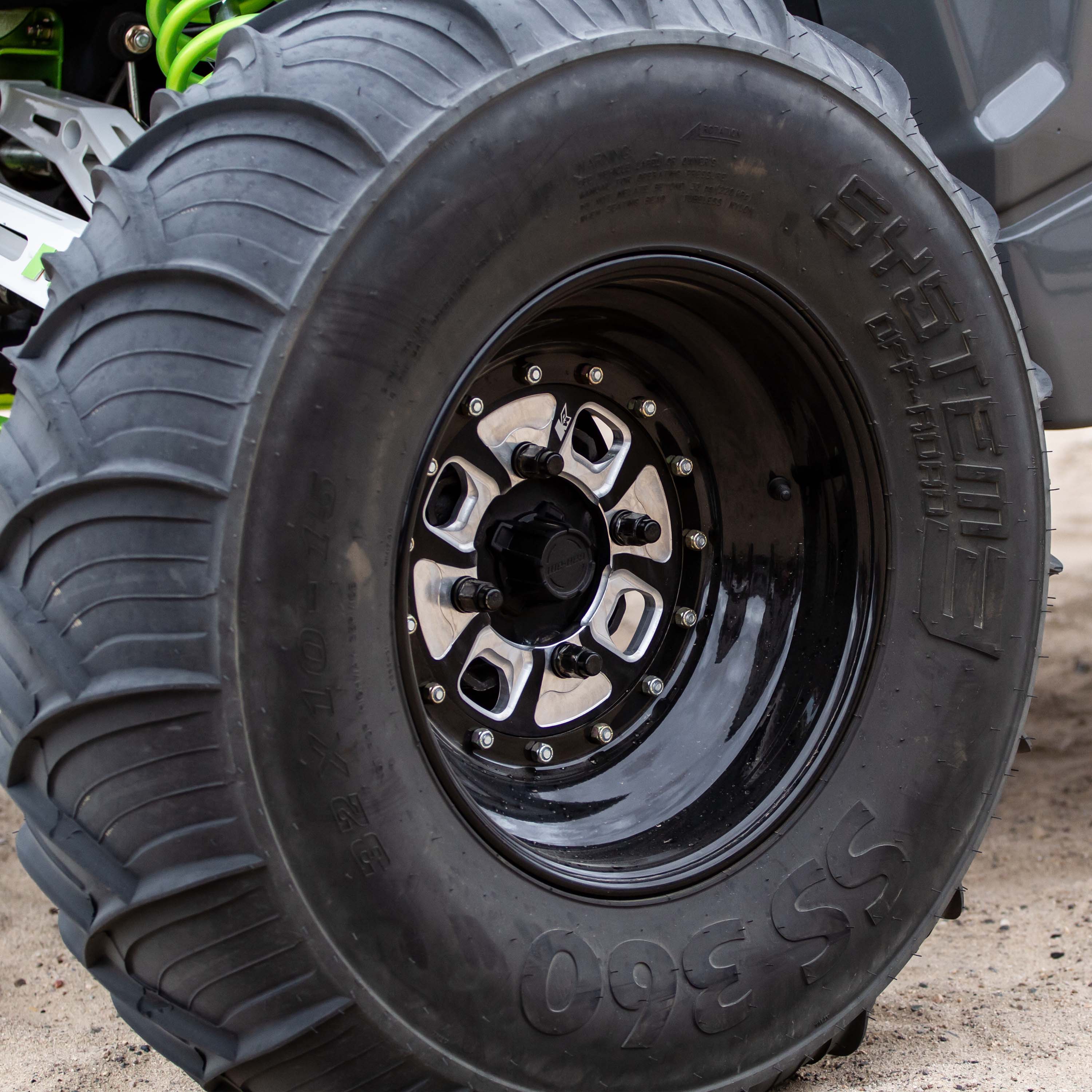 Sand Tires Unlimited & System 3 Paddles | Front