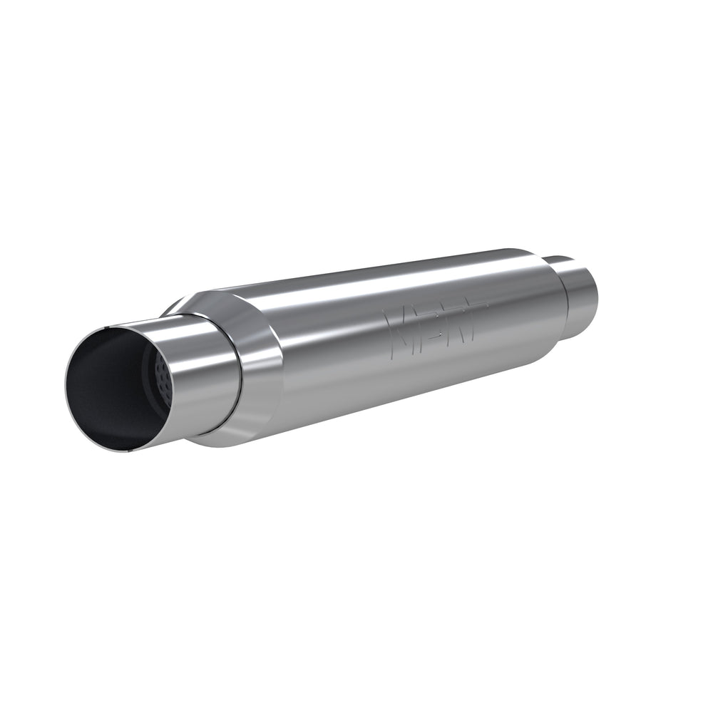 MBRP Exhaust R1005 Resonator 2.5in. Inlet/Outlet. 22in. Body 26in. Overall. T304