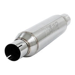 MBRP Exhaust R1012 Resonator. 2.5in. Inlet. Outlet. 16in. body. 20in. overall. T304