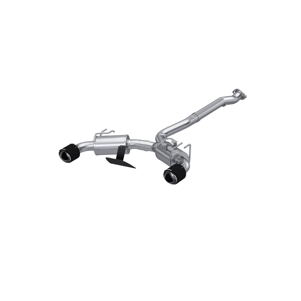 MBRP Exhaust S43023CF 3in Cat-Back. Dual Rear Exit. T304. CF Tips