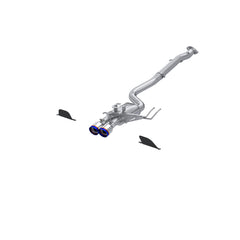 MBRP Exhaust S43033BE 3in Cat-Back. Dual Center Rear Exit. T304. BE Tips