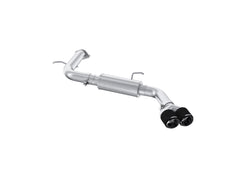 MBRP Exhaust 3in Axle-Back, Single Rear Exit with Dual Outlet Carbon Fiber Tip