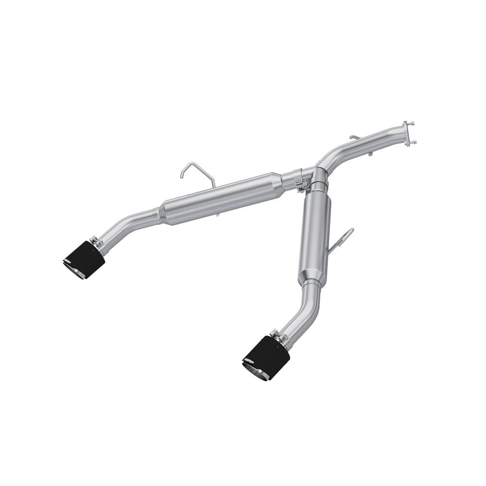 MBRP Exhaust 2.5in. Axle-Back; Dual Split Rear Exit; T304