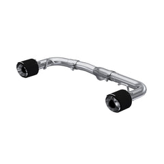 MBRP Exhaust 2.5" Axle-Back; Dual Rear Exit; CF Tips
