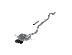 MBRP Exhaust 3" Cat Back, Triple Rear Exit, T304, CF Tips