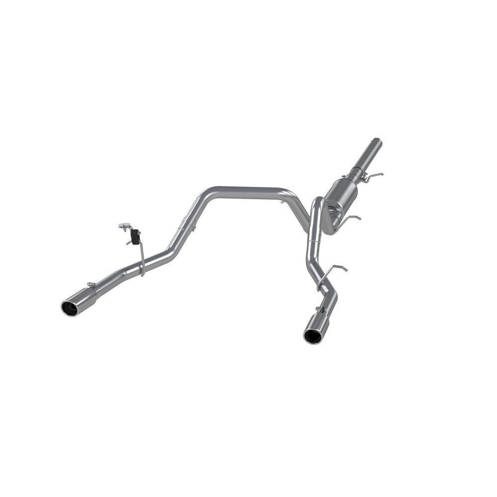 MBRP Exhaust 3in. Cat Back; Dual Split Rear; AL