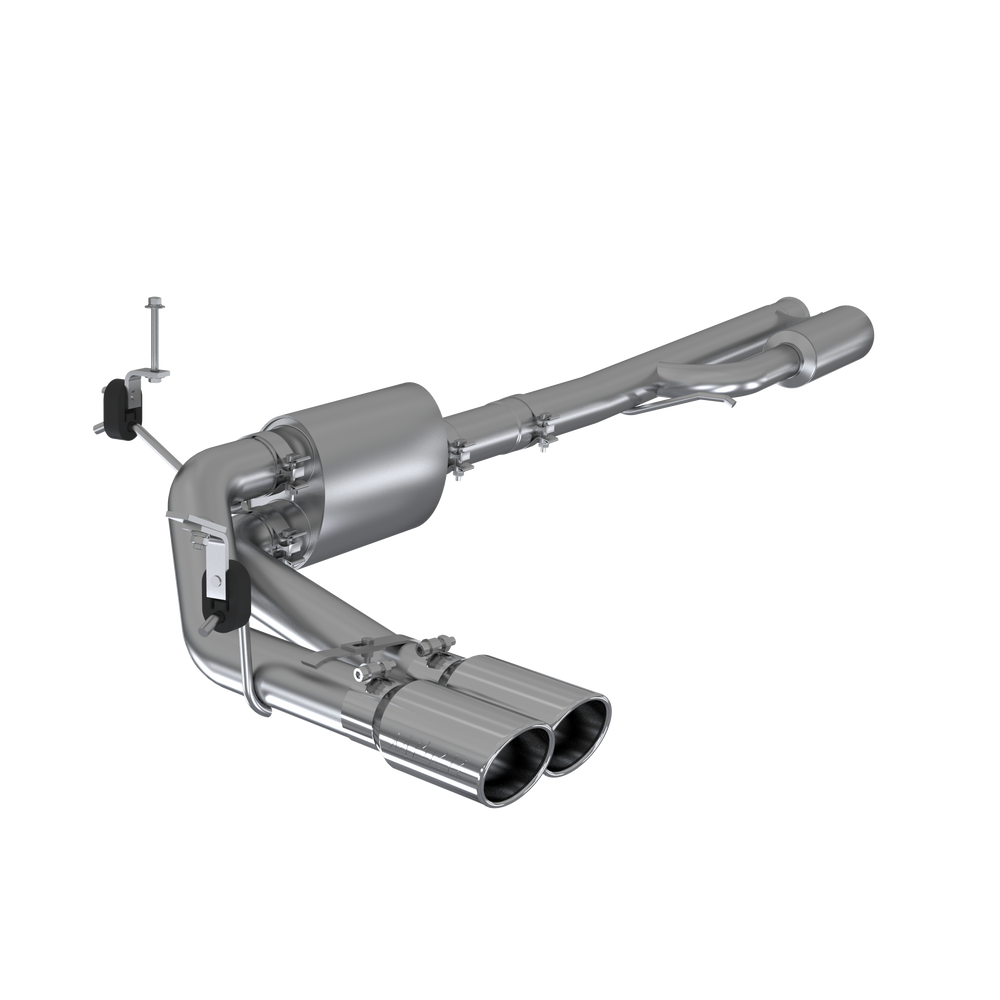 MBRP Exhaust 3" Cat Back, Pre-Axle Dual Side Exit, AL