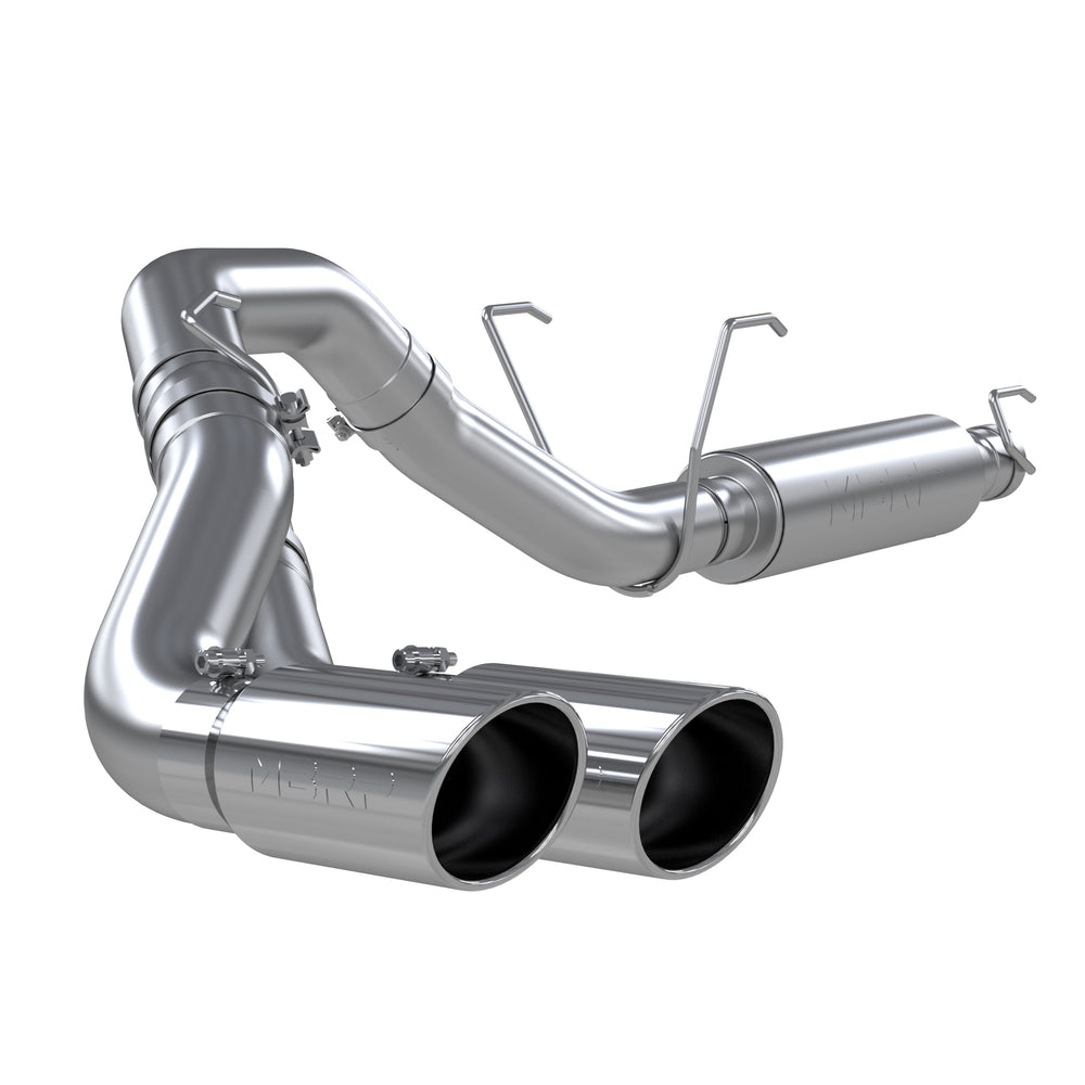 MBRP Exhaust 4in. Cat Back; Single Side Dual Outlet; AL