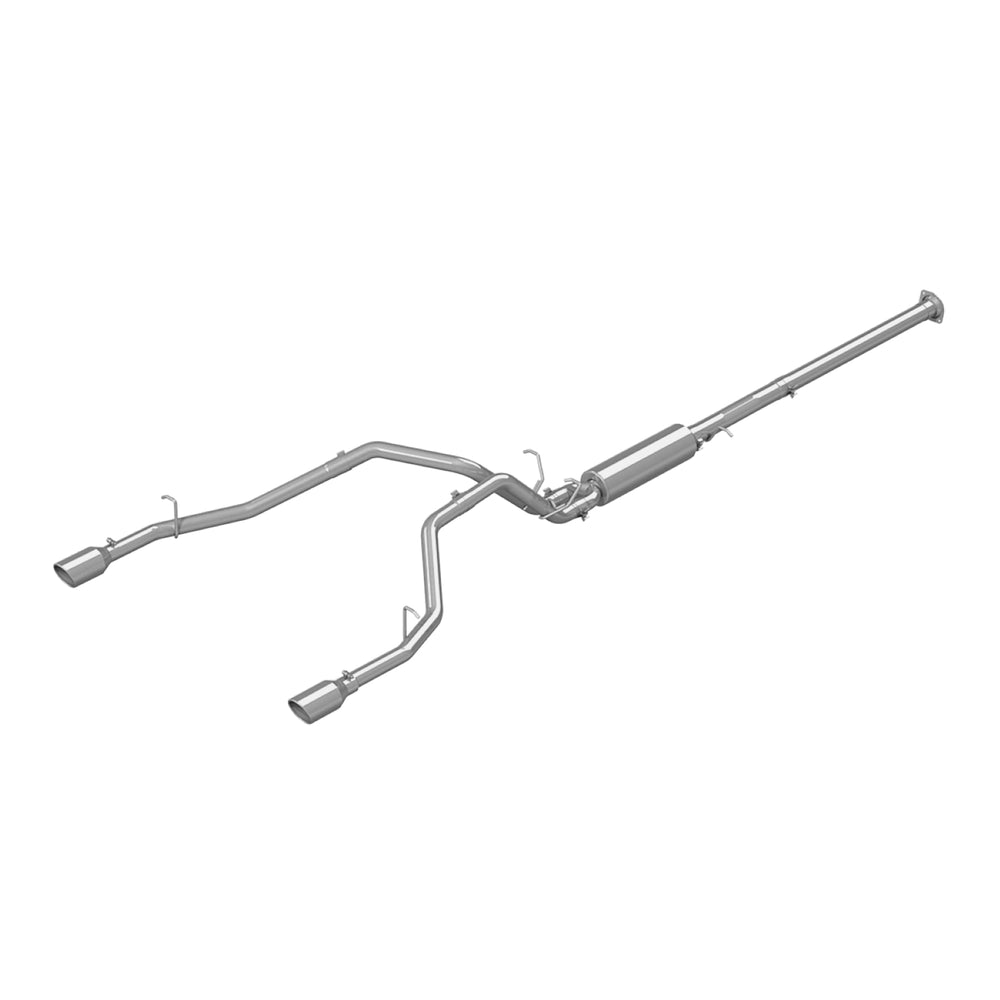 MBRP Exhaust 2 1/2" Cat Back, Dual Split Rear, 304