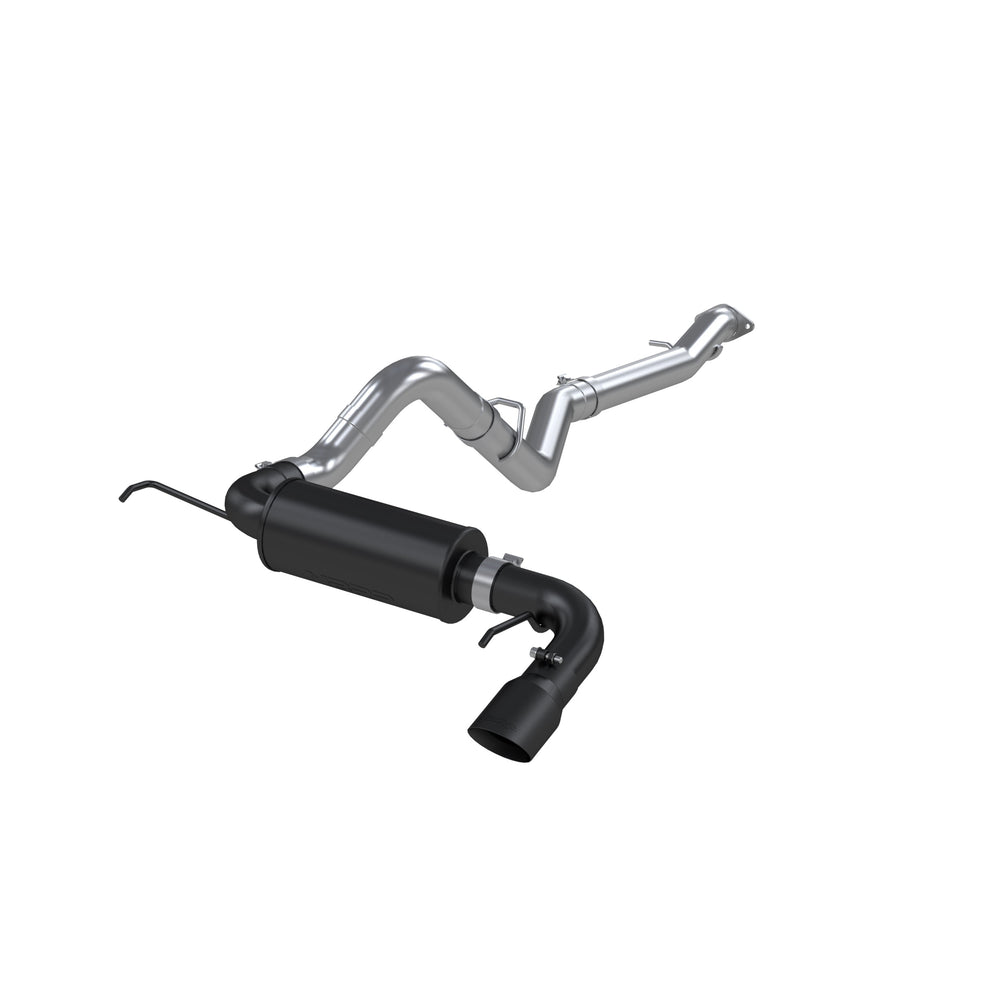 MBRP Exhaust 3" Cat-Back, Single Rear Exit, BLK