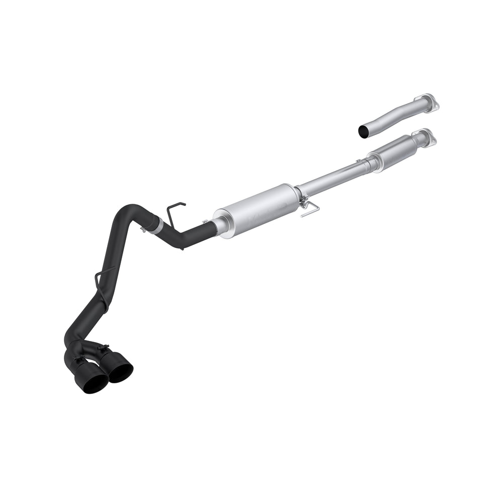 MBRP Exhaust 3 Inch Cat Back, Dual Passenger-Side Exit, BLK