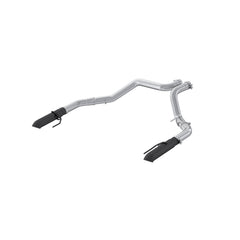 MBRP Exhaust 3" Axle-Back, Dual Rear Turndown, BLK T304
