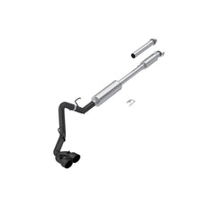 MBRP Exhaust 3in. Cat Back, Passenger-side, Dual Outlet, BLK