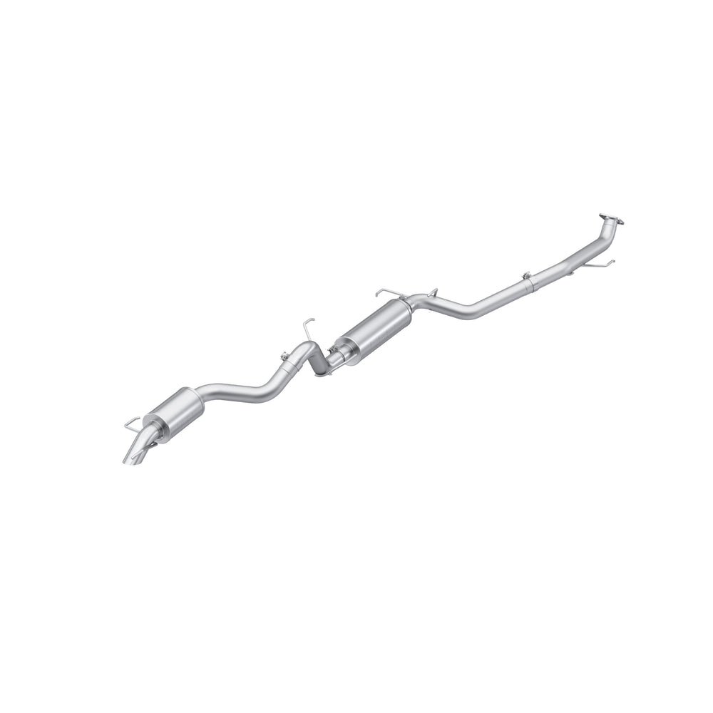 MBRP Exhaust Overland 3-Inch Cat-Back Single Rear High-Clearance Turn Down, AL