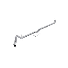 MBRP Exhaust 4in. Downpipe-Back; Single Side -no muffler