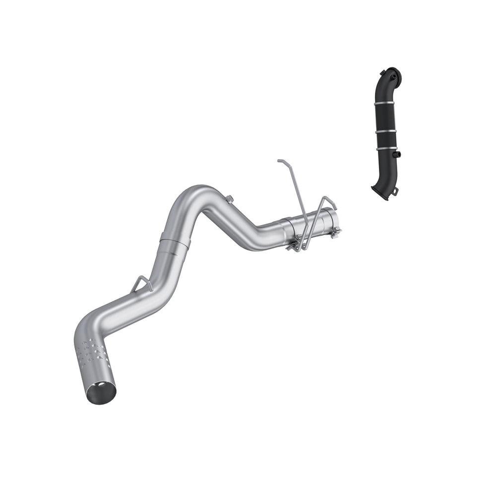 MBRP Exhaust 4in. Filter-Back, Single Side with Downpipe, No Tip, No Muffler