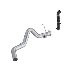 MBRP Exhaust 4in. Filter-Back, Single Side with Downpipe, No Tip, No Muffler