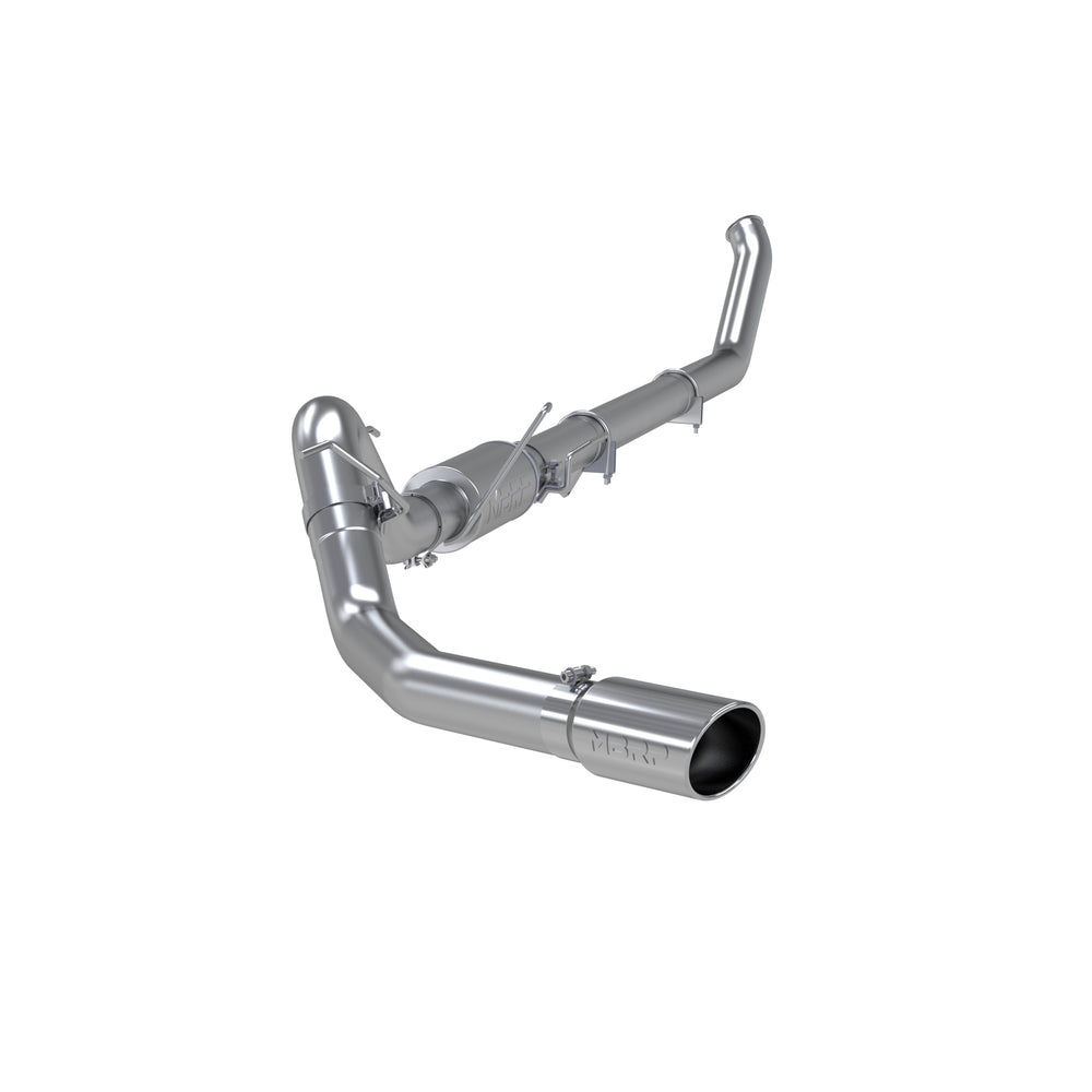 MBRP Exhaust 4in. Turbo Back; Single Side (4WD only); T409