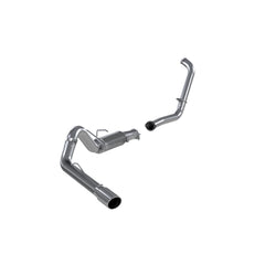 MBRP Exhaust 4in. Turbo Back; Single Side (Stock Cat) Exit; T409