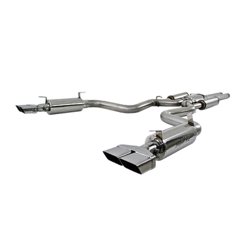 MBRP Exhaust 3in. Cat Back; Dual Split Rear; T304