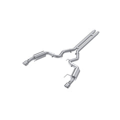 MBRP Exhaust 3in. Cat Back; Dual Split Rear; Street Version; 4.5in. tips; T409