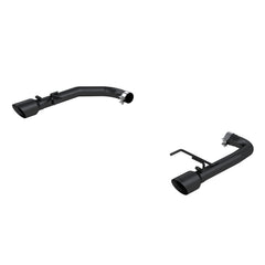 MBRP Exhaust 2 1/2in. Axle Back Kit; Black Coated
