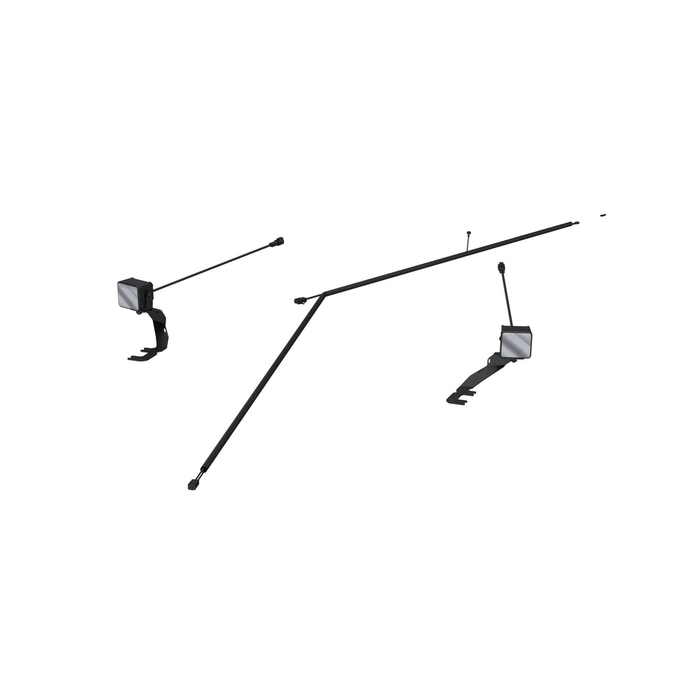 MBRP Exhaust Ditch Light Kit, Amber Flood Beam